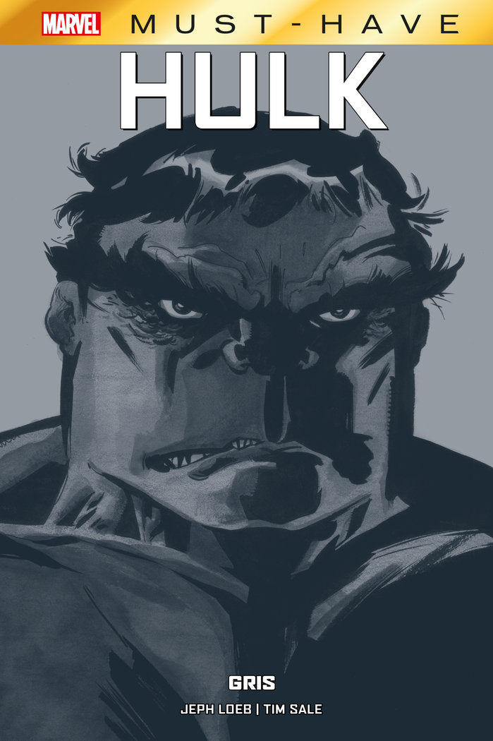 Marvel must have hulk. gris, de TIM SALE | portada del libro