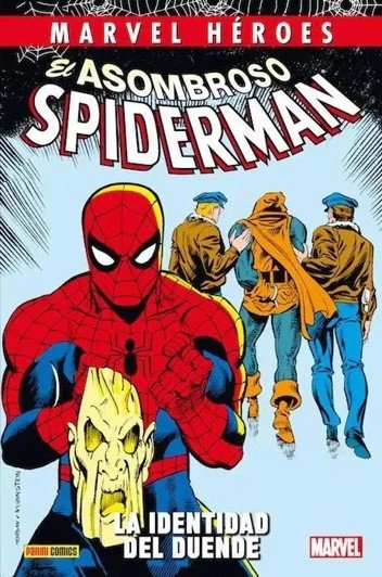 EL ASOMBROSO SPIDERMAN LA IDENTIDAD DEL DUENDE, de RON FRENZ | portada del libro
