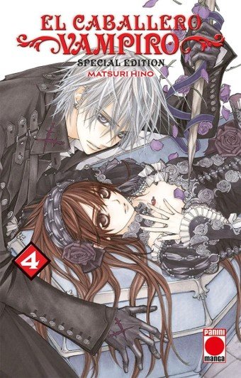 Caballero vampiro omnibus n.4, de MATSURI HINO | portada del libro