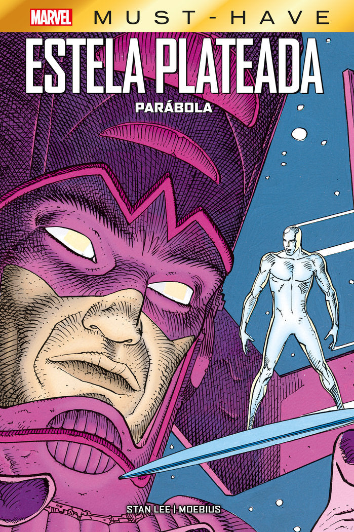 ESTELA PLATEADA PARABOLA, de MOEBIUS | portada del libro