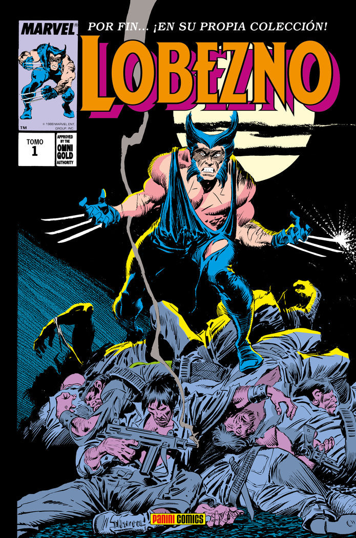 Marvel gold lobezno 1.noches de madripur, de CHRIS CLAREMONT | portada del libro