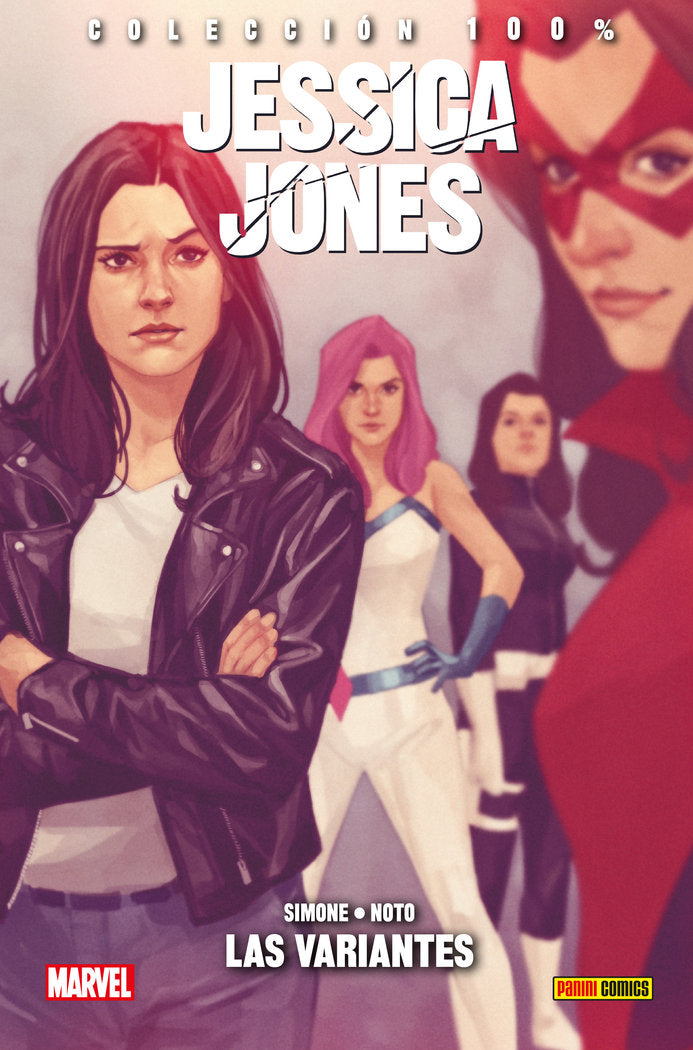 100% Marvel hc jessica jones 6. las variantes, de PHIL NOTO | portada del libro