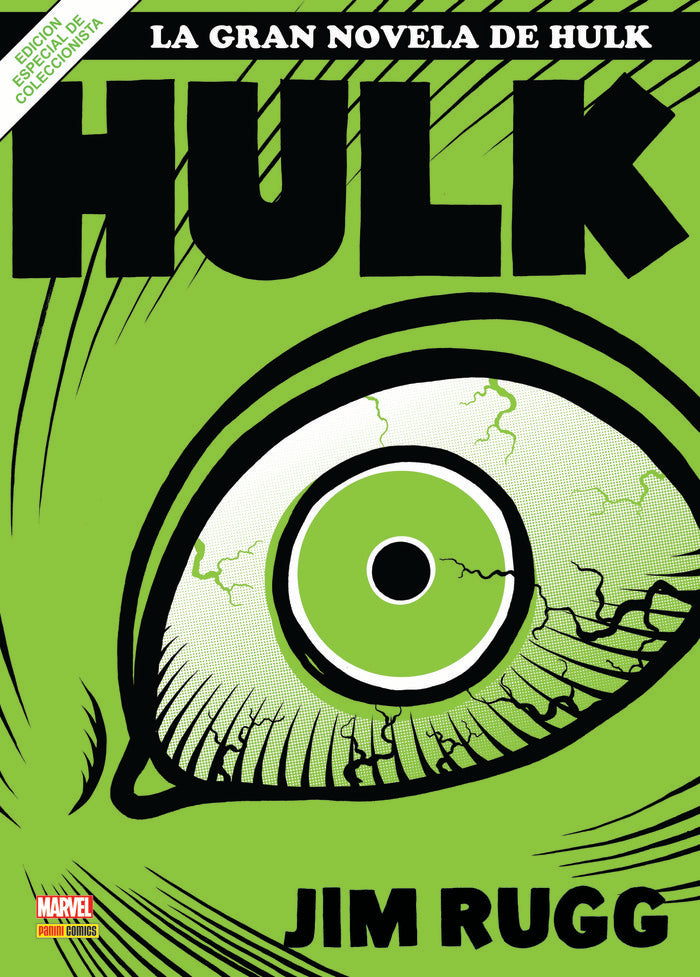 LA GRAN NOVELA DE HULK, de JIM RUGG | portada del libro
