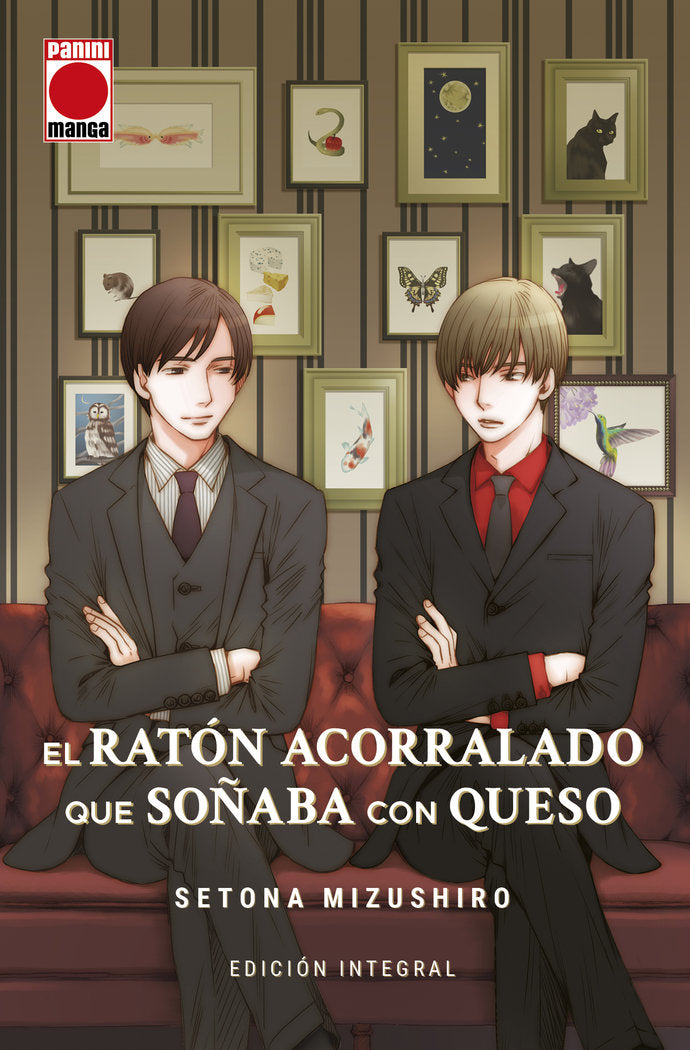 EL RATON ACORRALADO QUE SOÑABA CON QUESO, de SETONA MIZUSHIRO | portada del libro