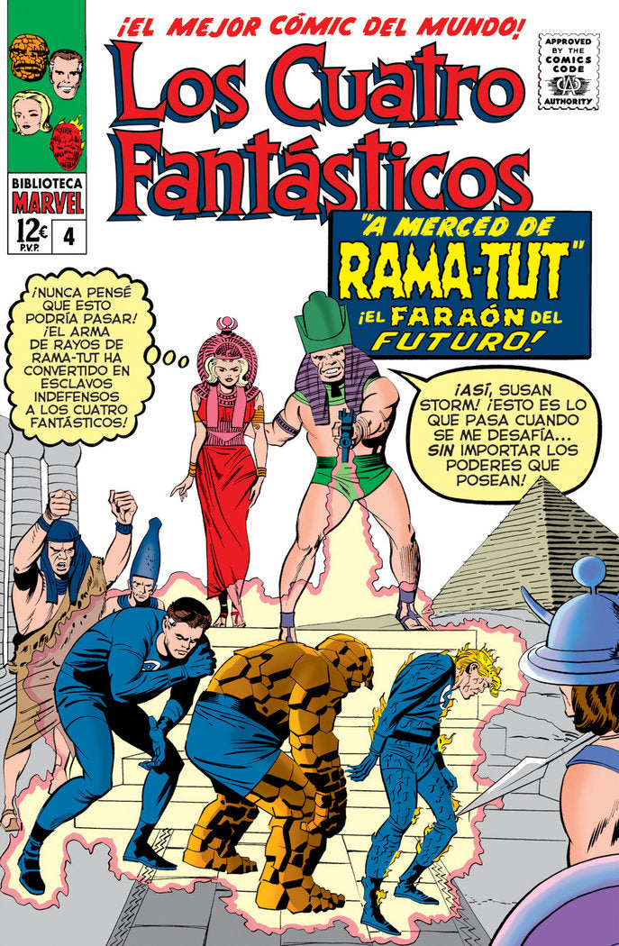 LOS 4 FANTASTICOS 4 1963-1964, de JACK KIRBY | portada del libro