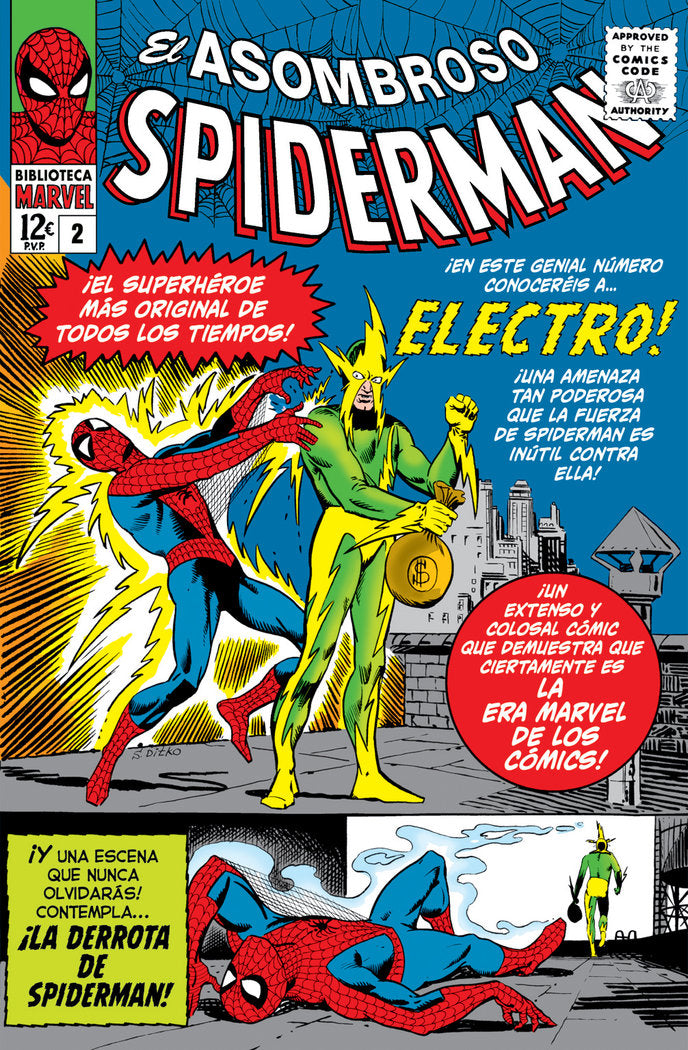 Biblioteca marvel el asombroso spiderman 2. 1963-64: strange tales annual 1, the amazing spider-man, de STEVE DITKO | portada