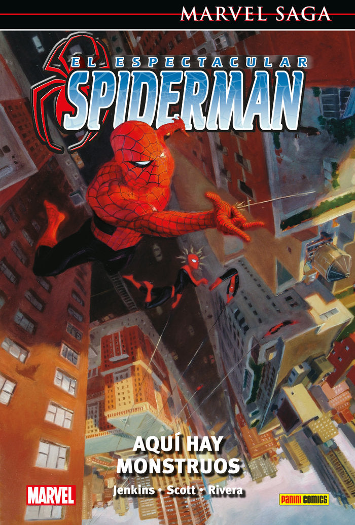 EL ESPECTACULAR SPIDERMAN 3 AQUI HAY MONSTRUOS, de PAOLO RIVERA | portada del libro
