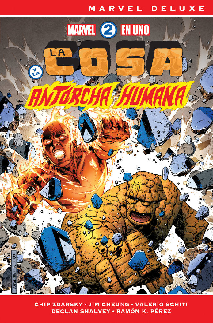 Marvel deluxe marvel 2 en uno, de CHIP ZDARSKY | portada del libro