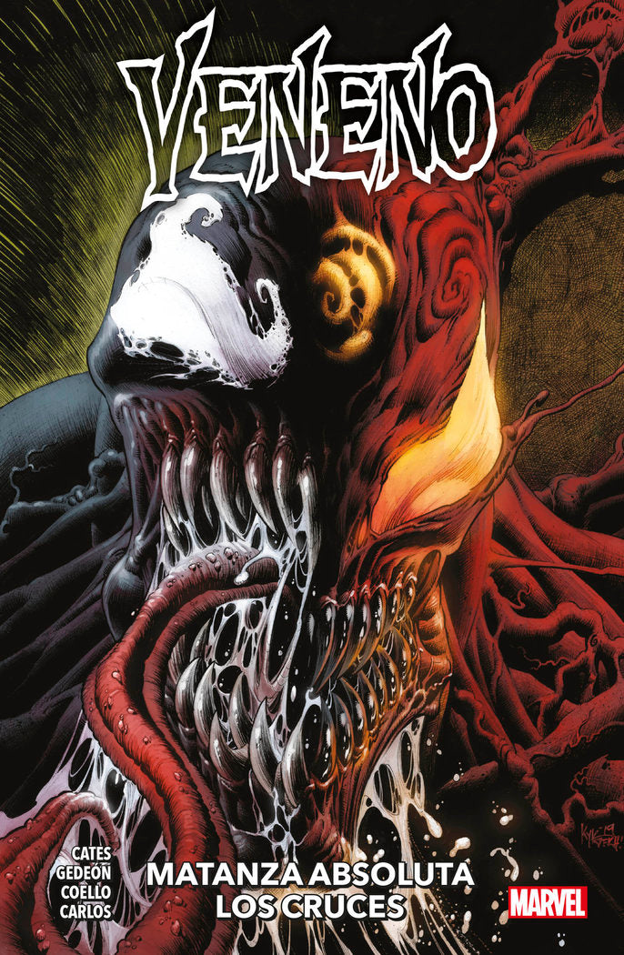 Marvel premiere veneno 6. matanza absoluta los cruces, de IBAN COELLO | portada del libro