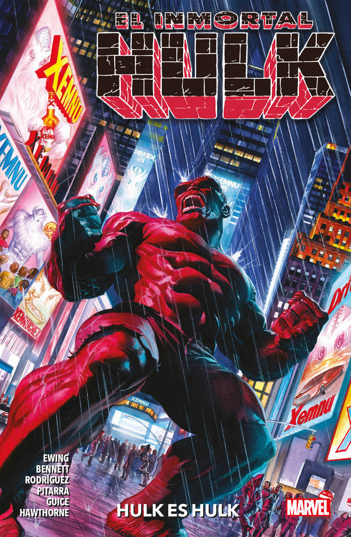 Marvel premiere el inmortal hulk 7. hulk es hulk, de MIKE HAWTHORNE | portada del libro