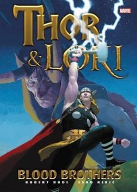 THOR Y LOKI. HERMANOS DE SANGRE, de ESAD RIBIC | portada del libro