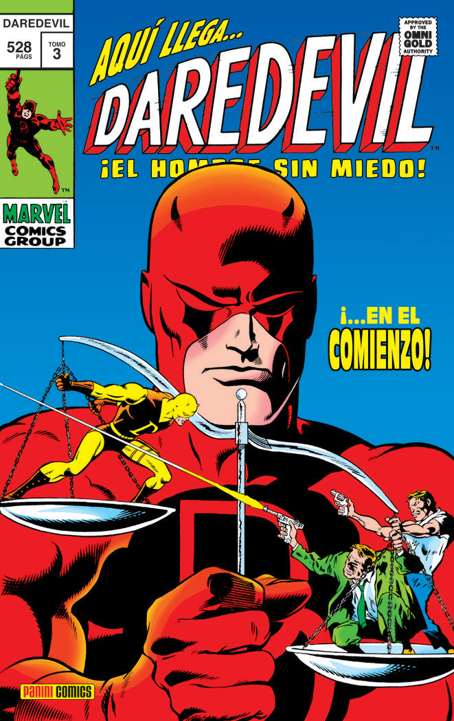 DAREDEVIL 3 EN EL COMIENZO, de ROY THOMAS | portada del libro