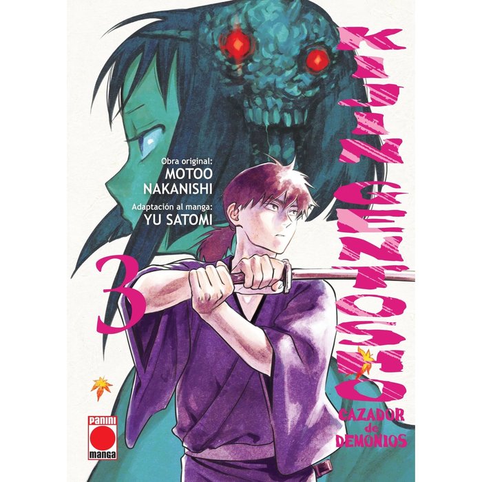 KIJIN GENTOSHO CAZADOR DE DEMONIOS 03, de MOTOO NAKANISHI | portada del libro
