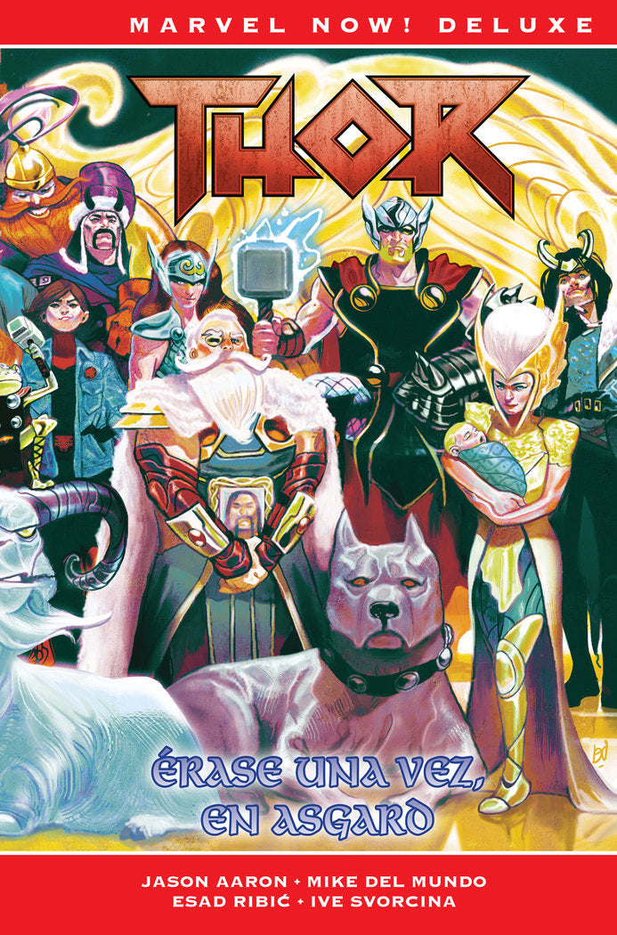 THOR DE JASON AARON 8 ERASE UNA VEZ EN ASGARD, de MICHAEL DEL MUNDO | portada del libro