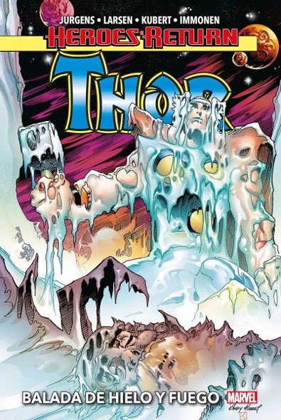 THOR 3 BALADA DE HIELO Y FUEGO, de DAN JURGENS | portada del libro
