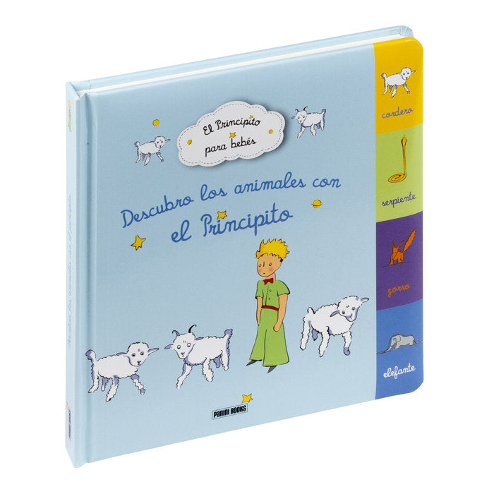 DESCUBRO LOS ANIMALES CON EL PRINCIPITO, de ANTOINE DE SAINTEXUPERY | portada del libro