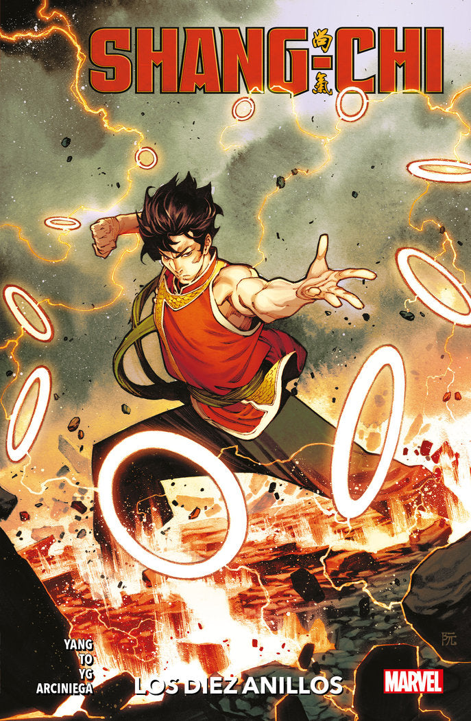 SHANG-CHI 4 LOS 10 ANILLOS, de MARCUS TO#GENE LUEN YANG | portada del libro