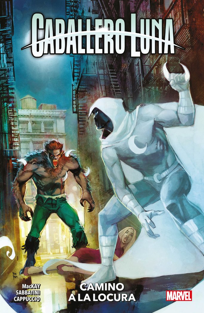 CABALLERO LUNA 03 CAMINO A LA LOCURA, de FEDERICO SABBATINI | portada del libro