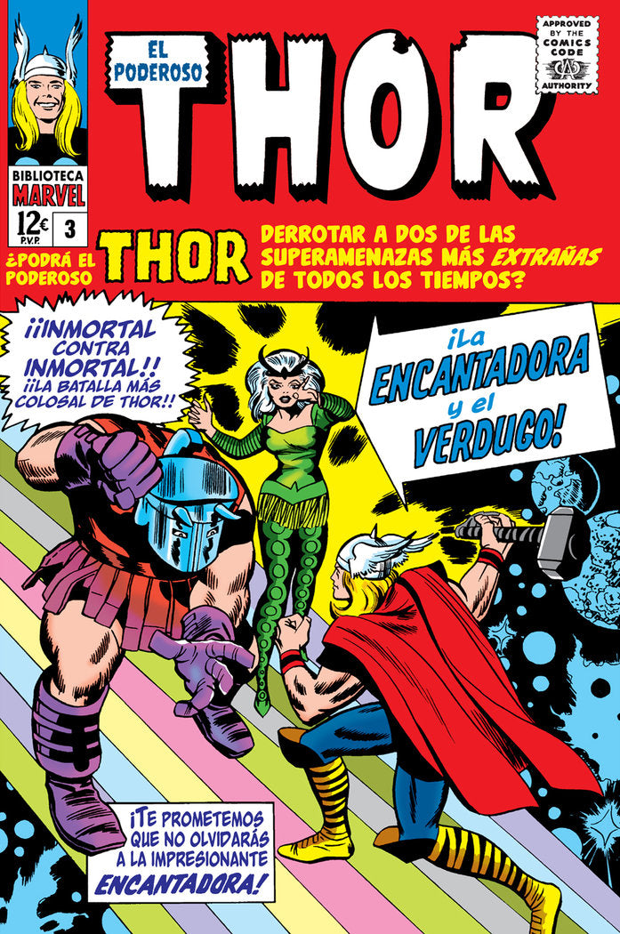EL PODEROSO THOR 3 1964, de JACK KIRBY | portada del libro