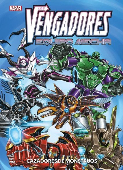 MA23 EQUIPO MECHA 2 CAZADORES MONSTRUOS, de PACO DIAZ | portada del libro
