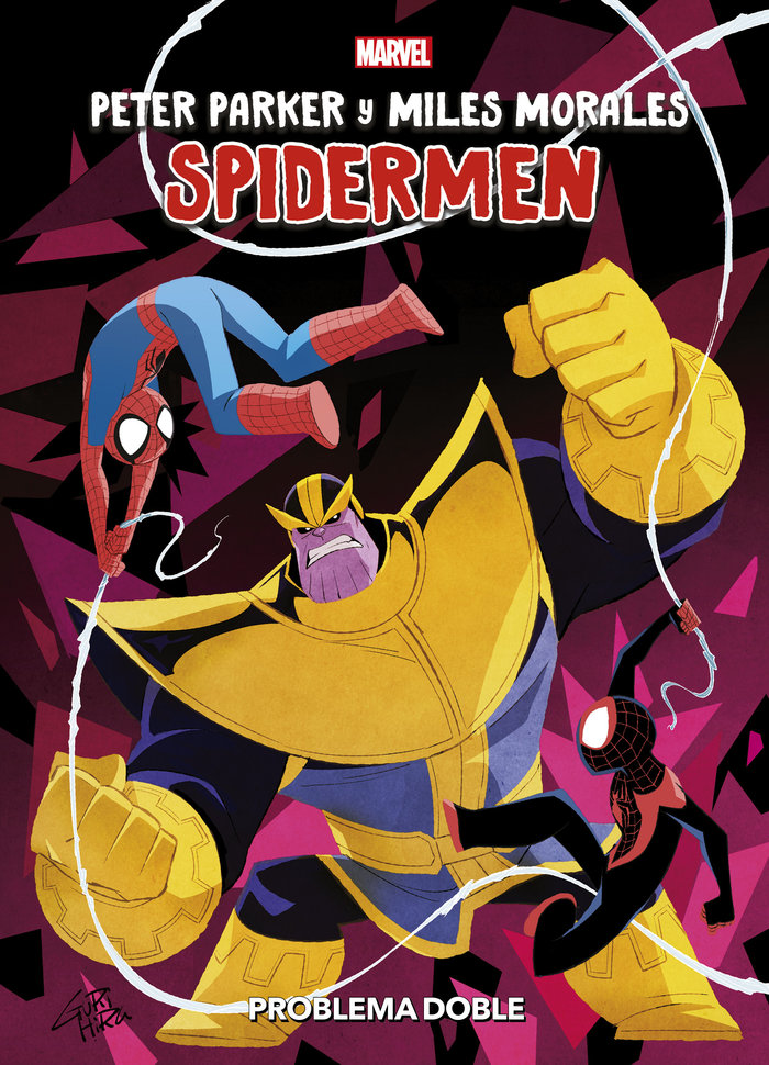 MA24 SPIDERMEN PROBLEMA DOBLE, de MARIKO TAMAKI | portada del libro