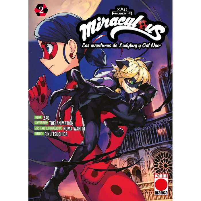 MIRACULOUS AVENTURAS LADYBUG CAT NOIR 2, de KOMA WARITA | portada del libro