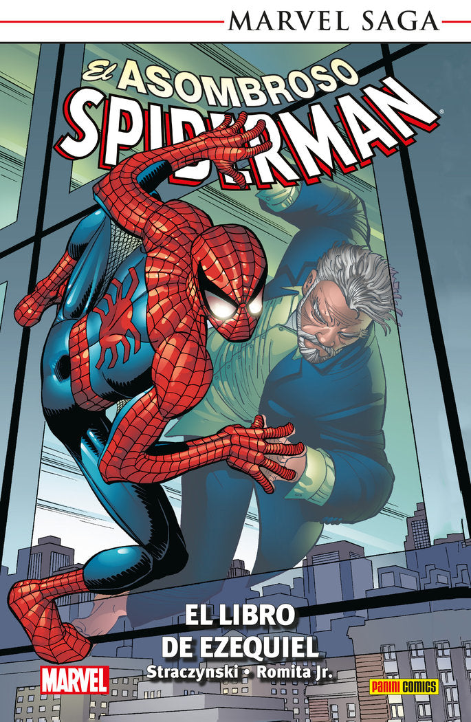 EL ASOMBROSO SPIDERMAN 5 EL LIBRO DE EZEQUIEL, de JOHN ROMITA JR. | portada del libro