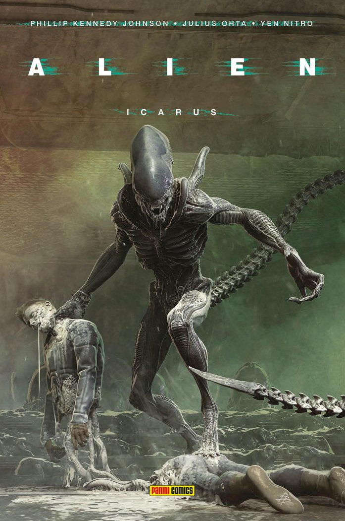 ALIEN 3 ICARUS, de JULIUS OHTA | portada del libro