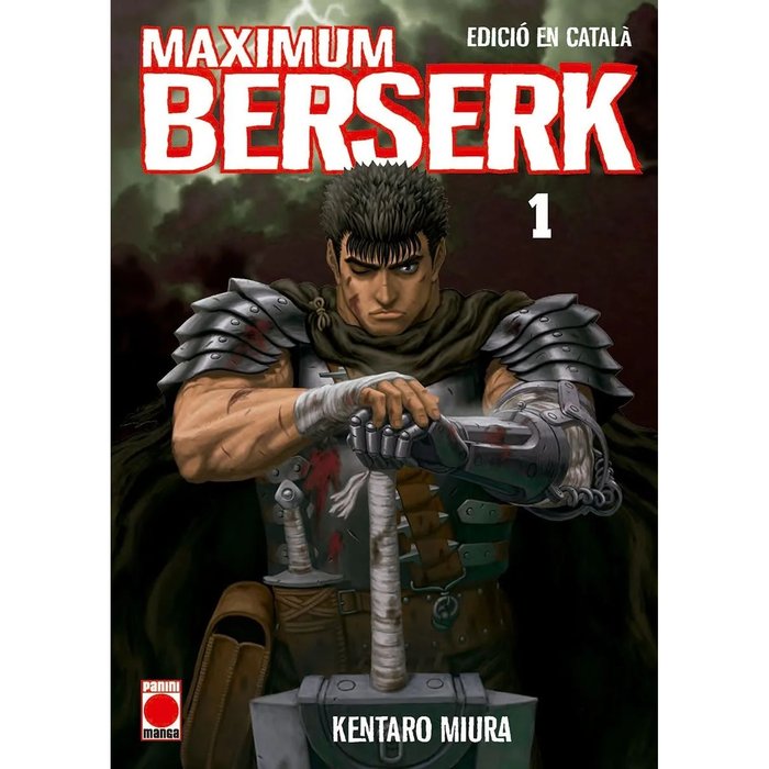 MAXIMUM BERSERK CAT 01, de KENTARO MIURA | portada del libro