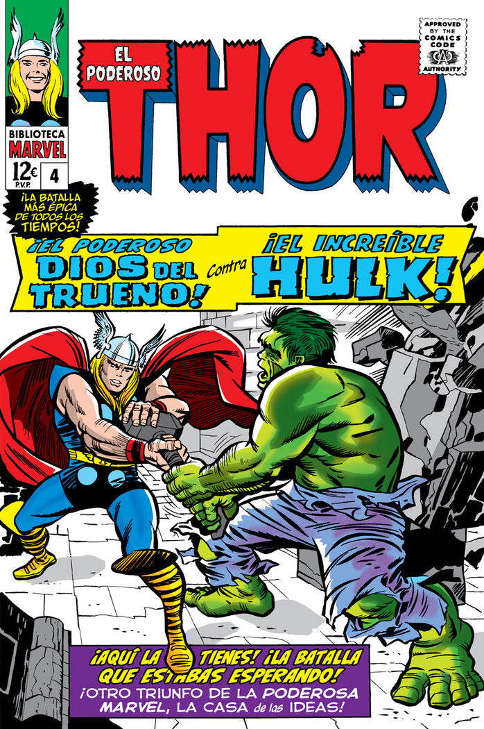 BIBM21 PODEROSO THOR 4 1964-65, de JACK KIRBY | portada del libro