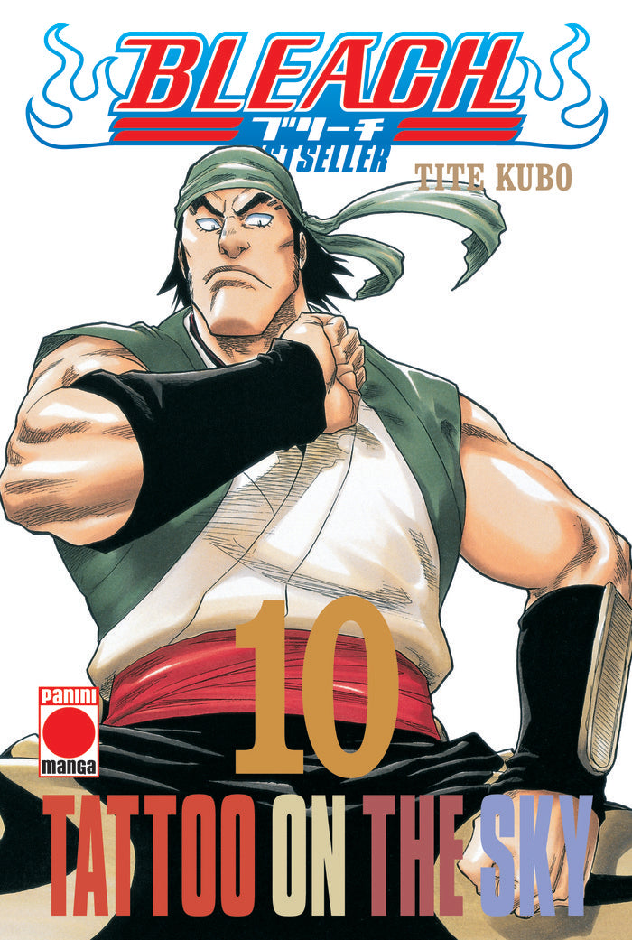 BLEACH 10 BESTSELLER TATTOO ON THE SKY, de TITE KUBO | portada del libro