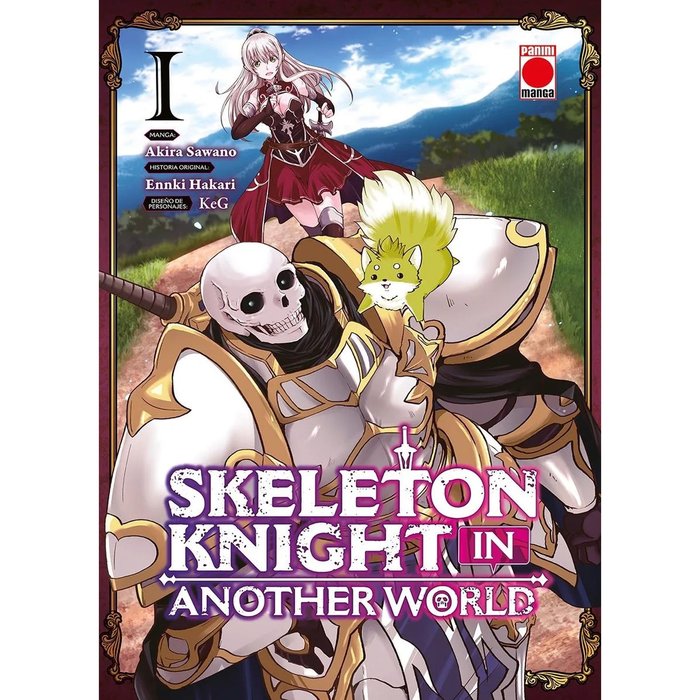 SKELETON KNIGHT IN ANOTHER WORLD 01, de AKIRA SAWANO | portada del libro