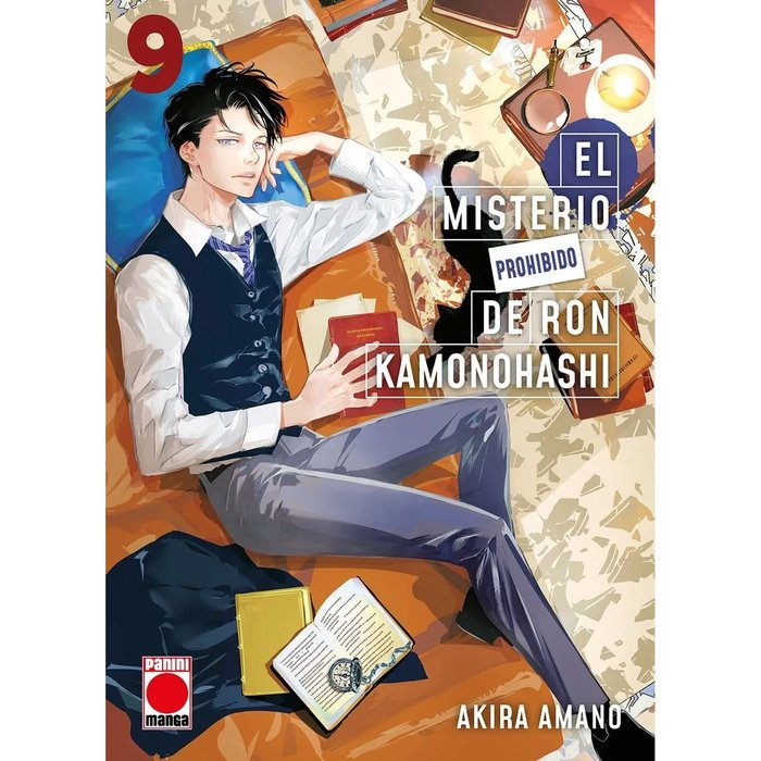 MISTERIO PROHIBIDO DE RON KAMONOHASHI 09, de AKIRA AMANO | portada del libro