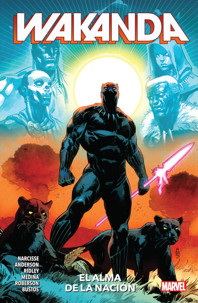 WAKANDA EL ALMA DE LA NACION, de EVAN NARCISSE | portada del libro
