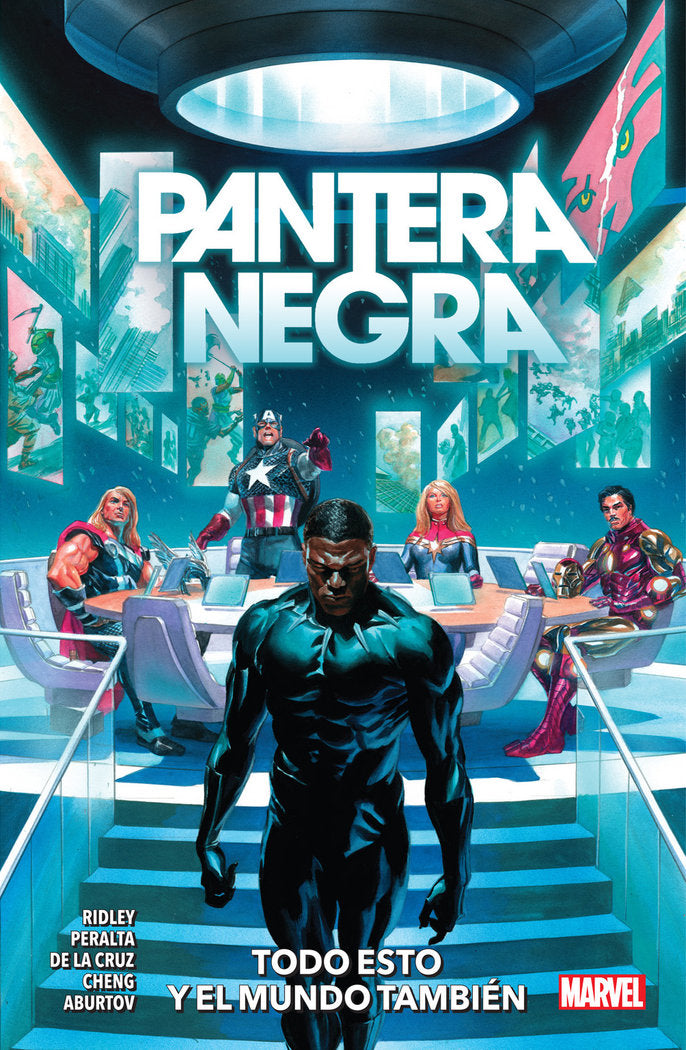 PANTERA NEGRA V2 03 TODO ESTO Y MUNDO TB, de GERMAN PERALTA#JOHN RIDLEY | portada del libro
