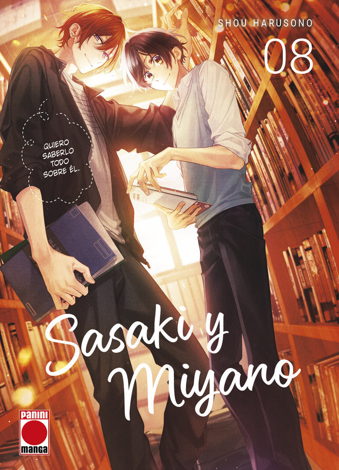 SASAKI Y MIYANO 08, de SHOU HARUSONO | portada del libro