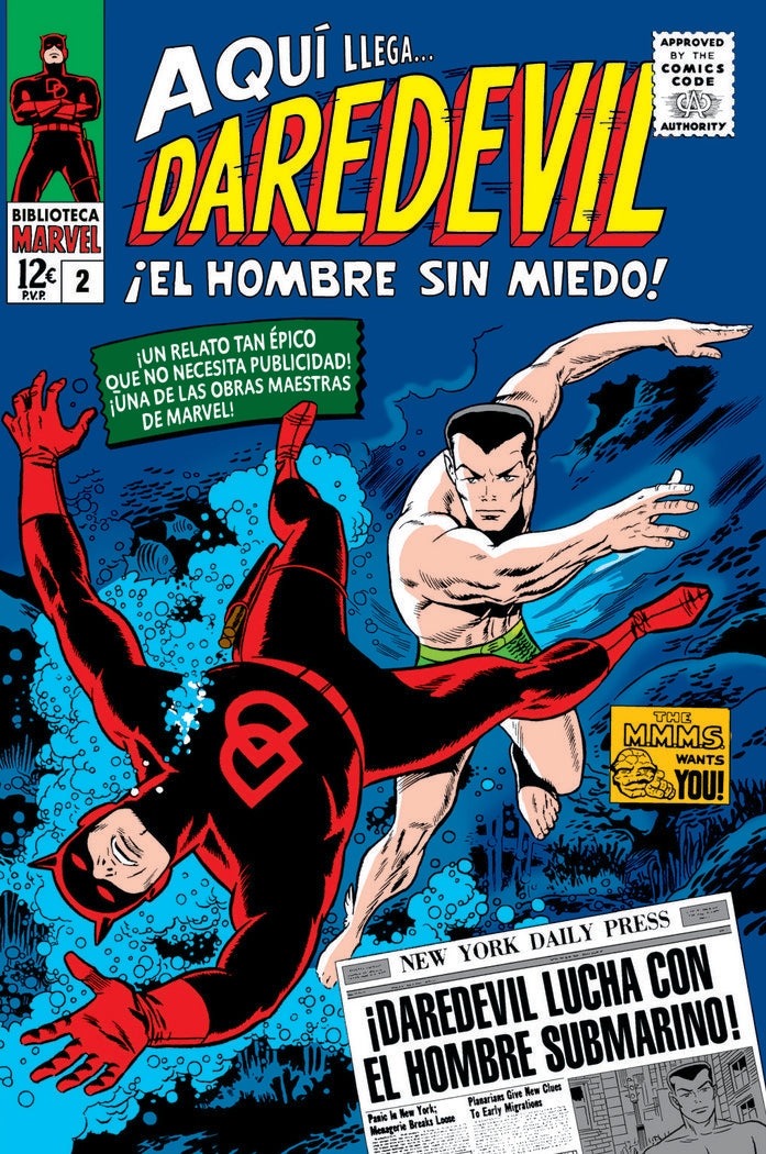 BIBM30 DAREDEVIL 2 1965-66, de JOHN ROMITA SR | portada del libro