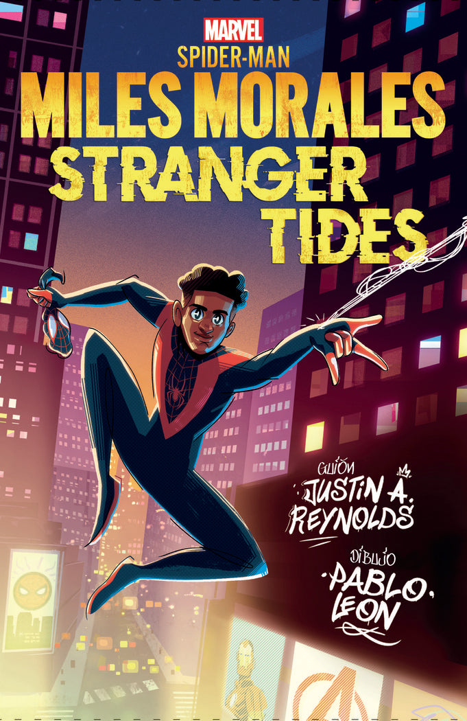 MSC05 MILES MORALES STRANGER TIDES, de JUSTIN A REYNOLDS | portada del libro