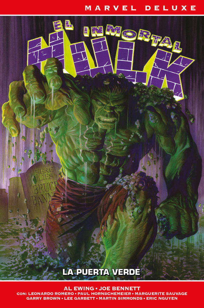 MN79 INMORTAL HULK 1 LA PUERTA VERDE, de LEE GARBETT | portada del libro