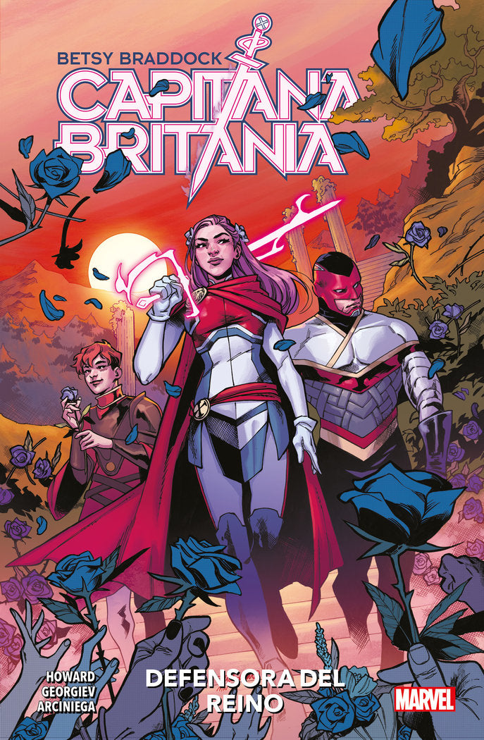 BETSY BRADDOCK CAPITANA BRITANIA, de VASCO GEORGIEV | portada del libro