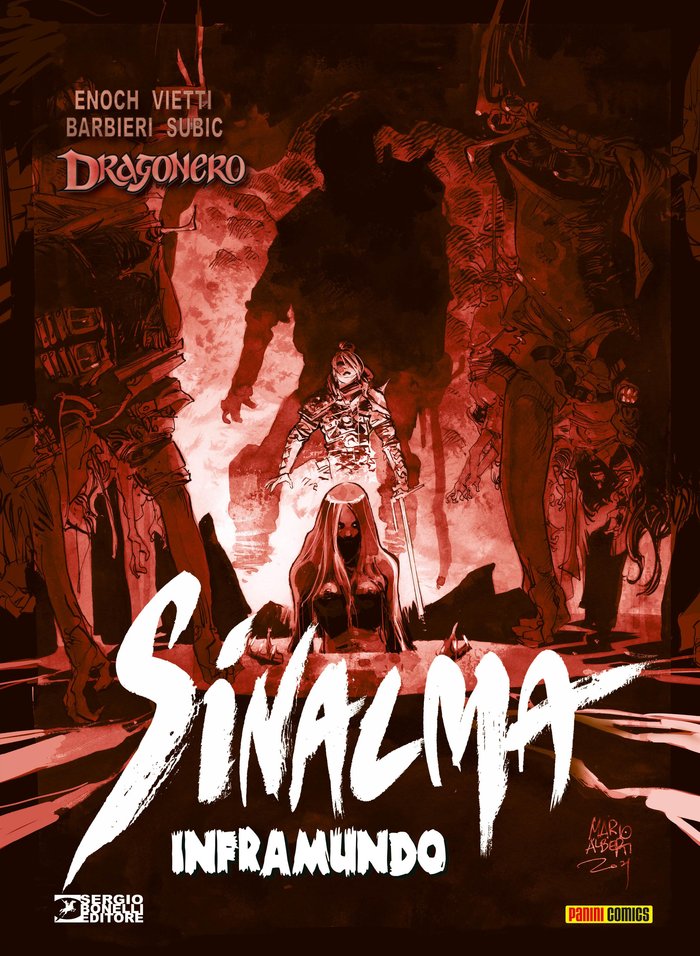 DRAGONERO SINALMA 09 INFRAMUNDO, de STEFANO VIETTI#STEVAN SUBIC#PAOLO FRANCE | portada del libro