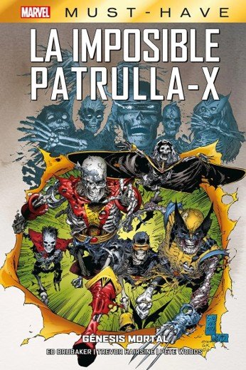 MST118 IMP PATRULLA-X 6 GENESIS MORTAL, de TREVOR HAIRSINE | portada del libro