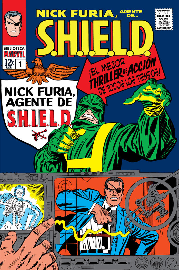 BIBM35 NICK FURIA AGENTE SHIELD1 1965 66, de HOWARD PURCELL | portada del libro