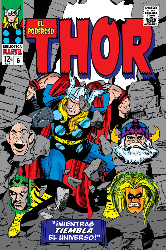 BIBM38 PODEROSO THOR 6 1965-1966, de JACK KIRBY | portada del libro