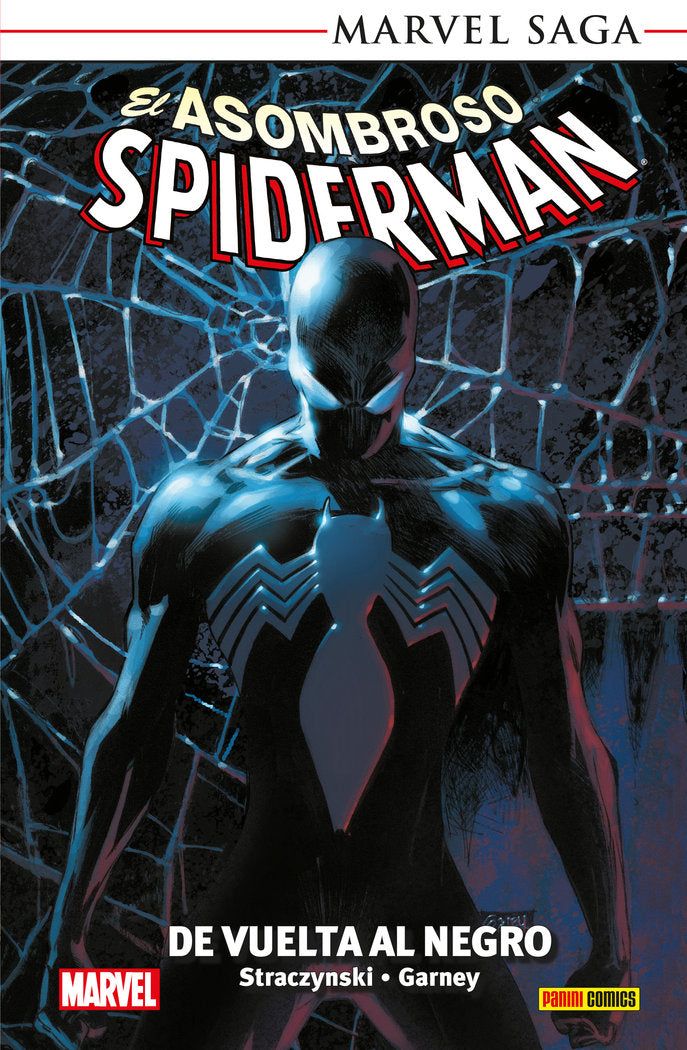 ASOM SPIDERMAN MSB 12 DE VUELTA AL NEGRO, de RON GARNEY | portada del libro