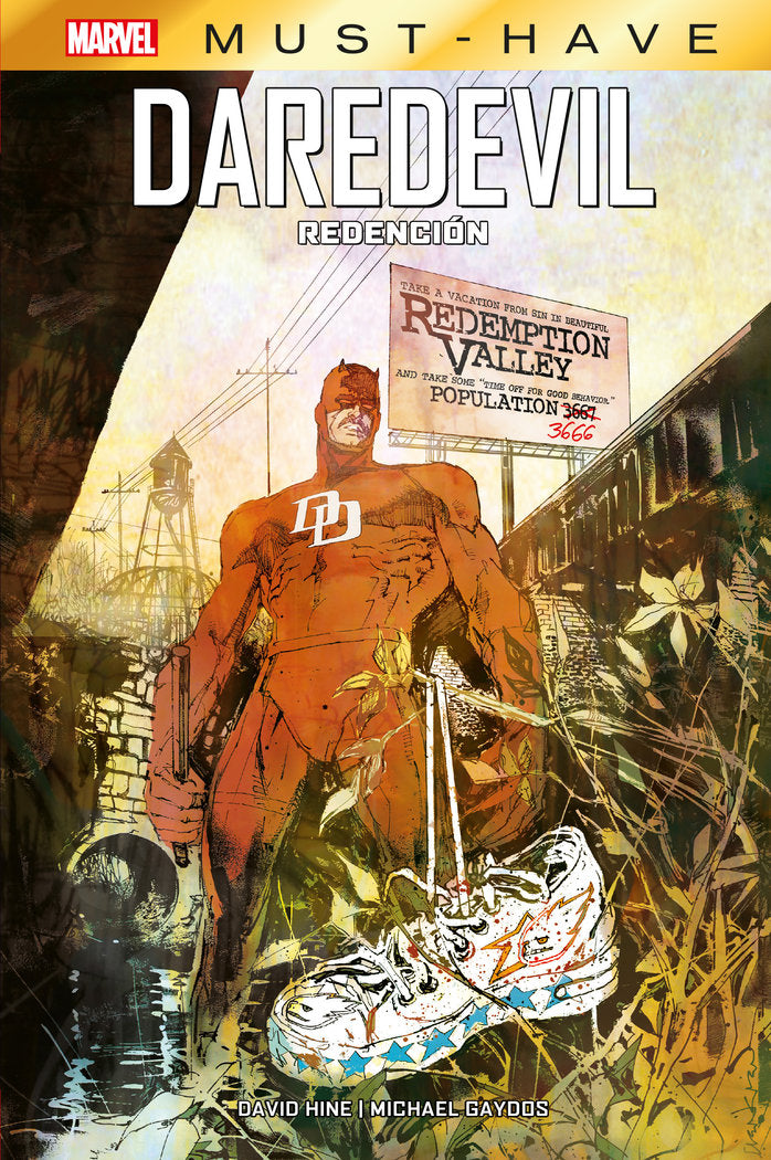 MST129 DAREDEVIL REDENCION, de MICHAEL GAYDOS | portada del libro