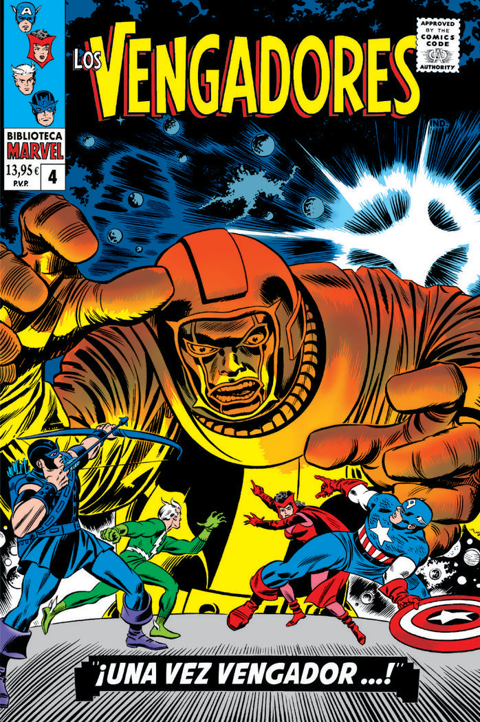 BIBM41 VENGADORES 4 1965-66 VENGADOR UNA, de STAN LEE | portada del libro