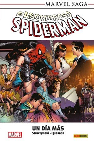ASOM SPIDERMAN MSB 13 UN DIA MAS, de JOE QUESADA | portada del libro