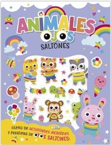 OJOS SALTONES STICKERS BOOK - ANIMALES | portada del libro