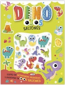 OJOS SALTONES STICKERS BOOK - DINO | portada del libro
